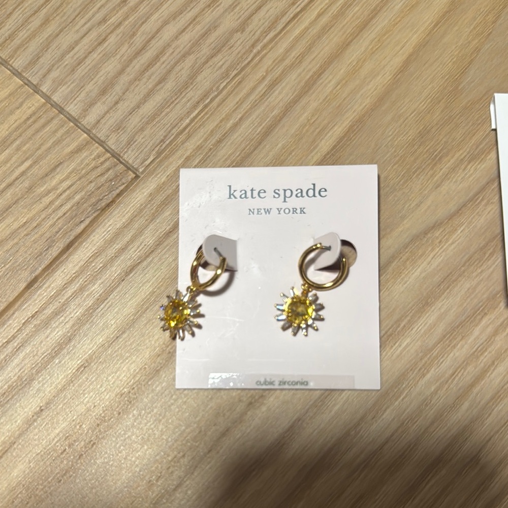 Kate Spade Yellow Gold Floral Jewelry